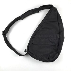 AmeriBag Healthy Back Bag Unisex Small Black Nylon Ergonomic Sling